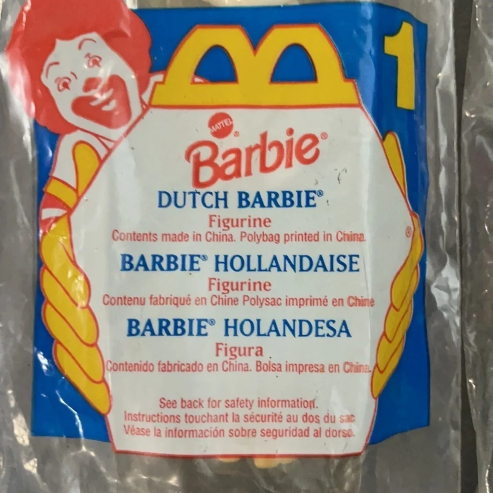 New set/2 McDonald’s Barbie figures